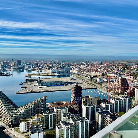 Penthouse Paradise On 39Th Floor Apartment Arhus Ngoại thất bức ảnh