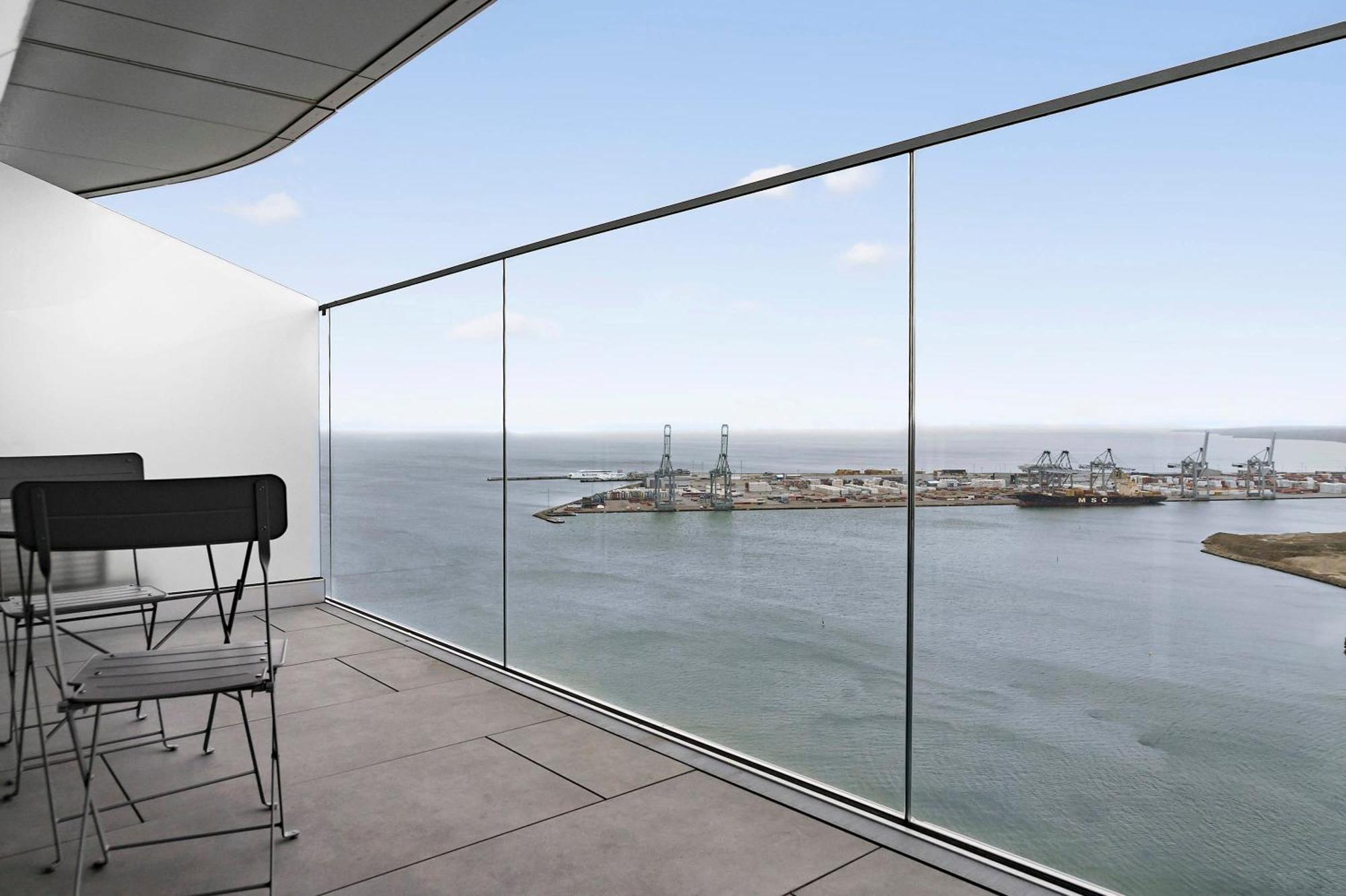 Penthouse Paradise On 39Th Floor Apartment Arhus Ngoại thất bức ảnh
